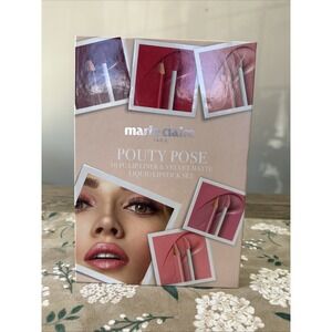 Marie Claire Paris Pouty Pose 10 Pc Lip Liner & Velvet Matte‎ LiquidLipstick Set